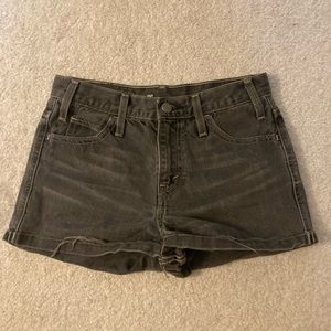 Black Levi’s Jean Shorts